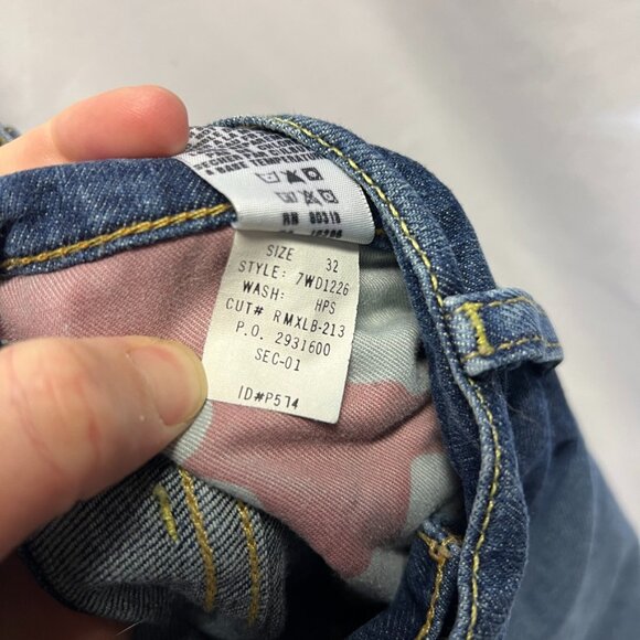 Lucky Brand Cropped Raw Hem Denim Jeans - Picture 7 of 8